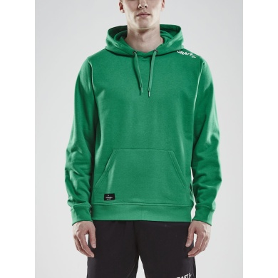 Craft Bluza z kapturem Hoodie Community (dopasowanie sportowe) zielona męska